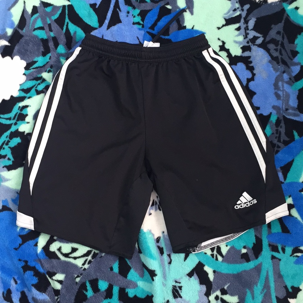adidas striped shorts
